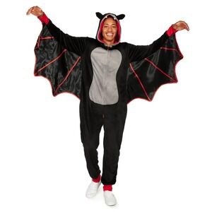 TIPSY ELVES BAT JUMPSUIT HALLOWEEN COSTUME Men's Size Medium  NEW!!